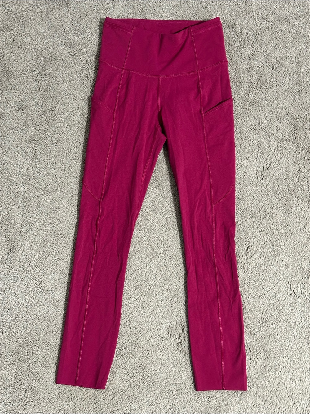 Lululemon High Rise Leggings Pink Size 2